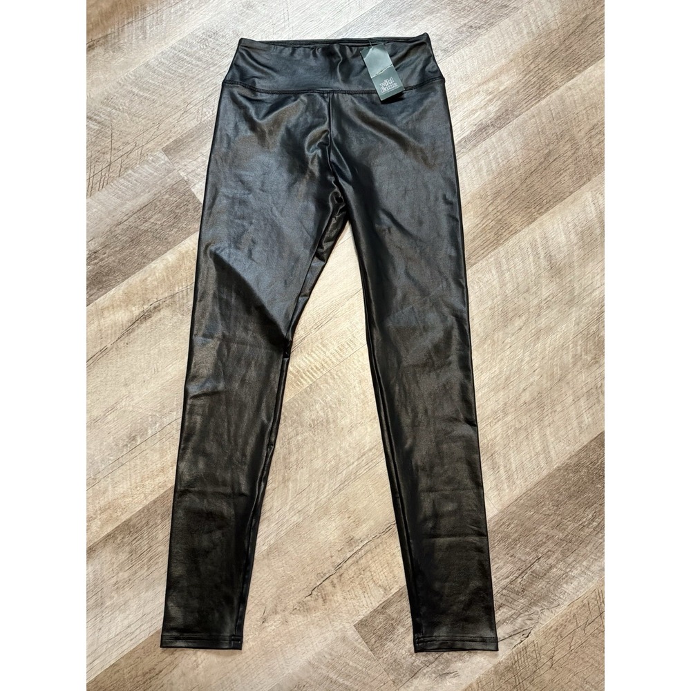 Wild Fable Leggings Faux Leather Pull-On Pants Black S